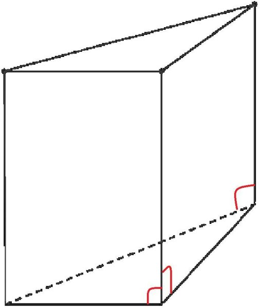Правильная прямоугольная треугольная Призма