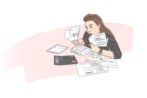 Бухгалтер нарисованный