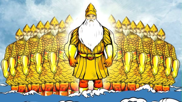 33 Богатыря из сказки о царе Салтане