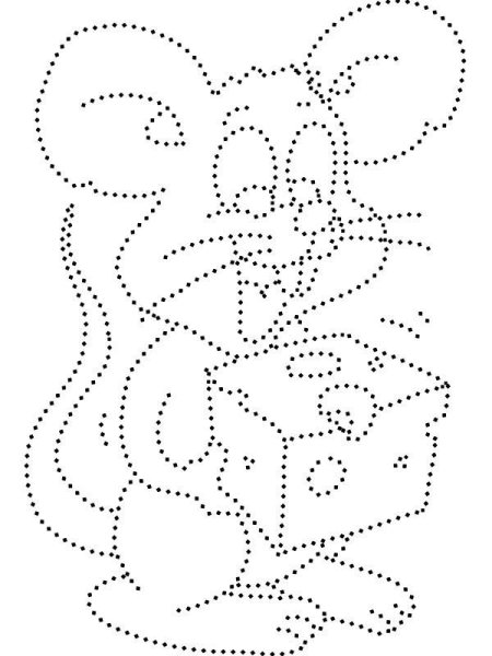 Рисование по контуру для детей