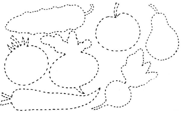 Раскраски обводилки