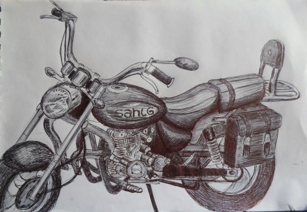 Карандаши мопед