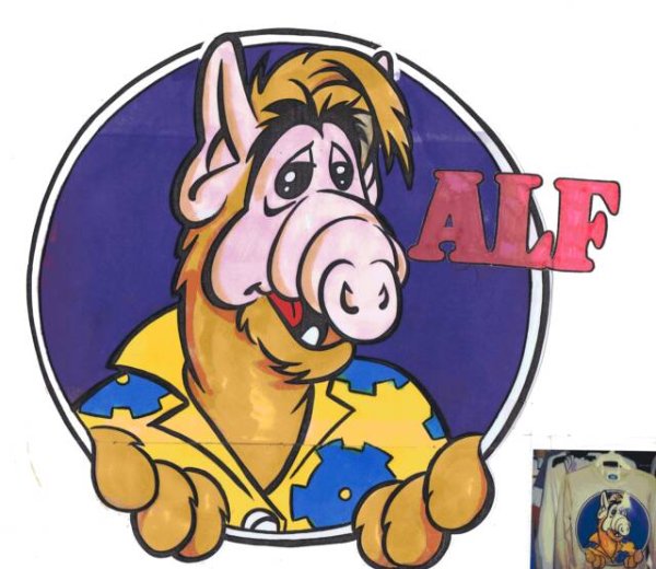 Альф рисунок