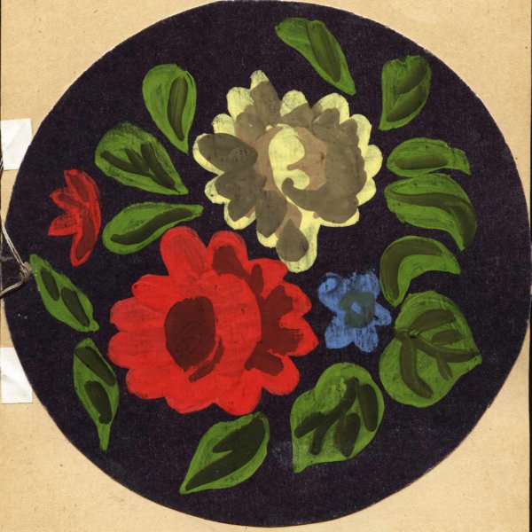 Жостовская роспись 5 класс изо