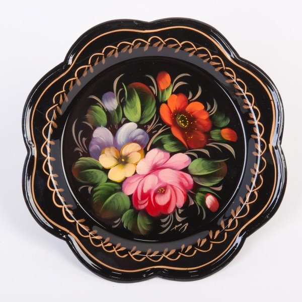 Разнос с росписью Жостово