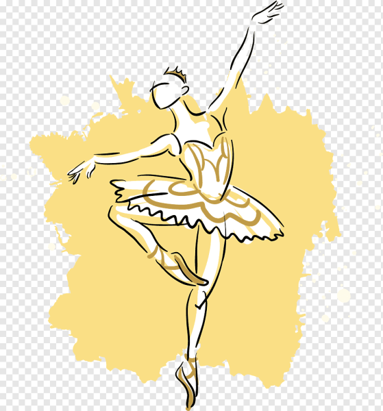 Балерина рисунок