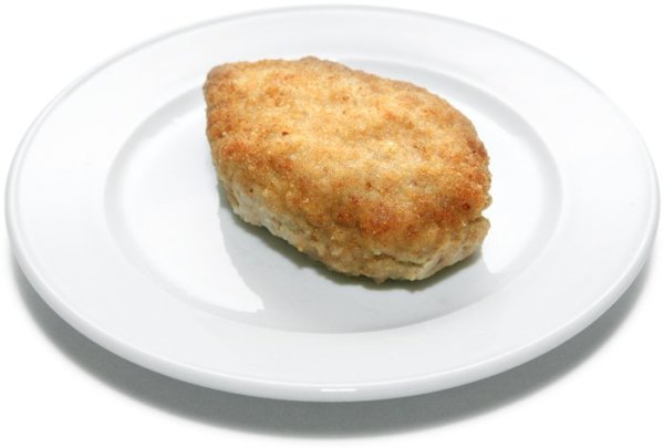 Котлеты на тарелке