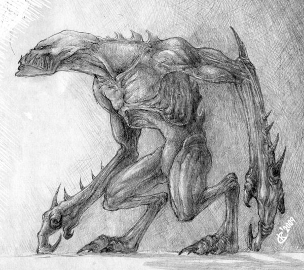 Чудовища карандашом