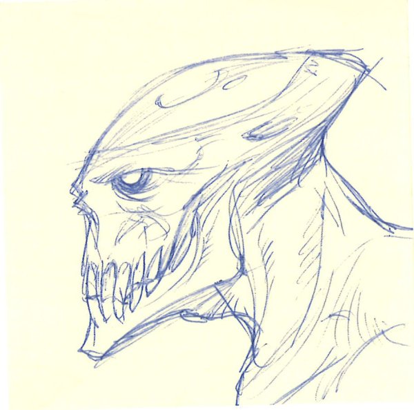 Рисунки для срисовки монстры