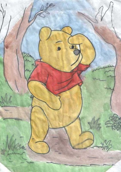 Золотая рыбка рисунок