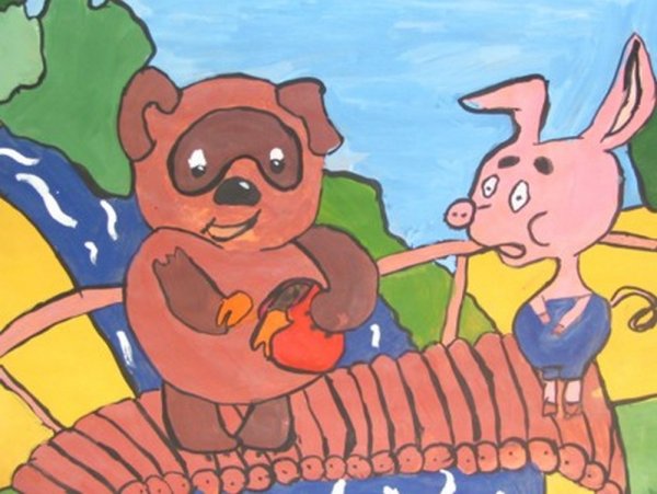 Рисунок на тему сказка