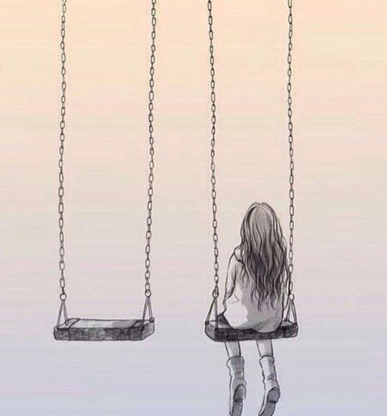 Грустный человек рисунок карандашом