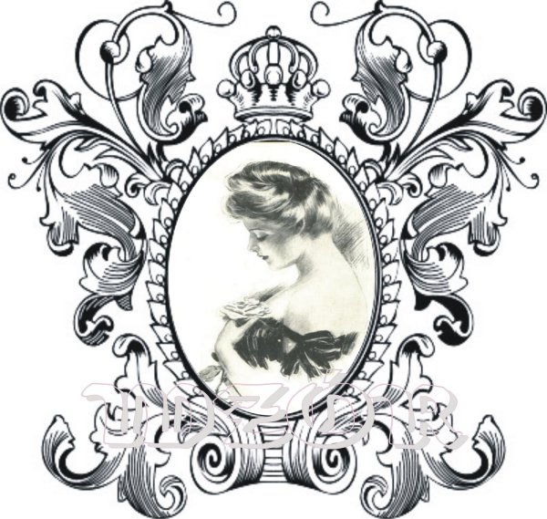 Монохром для декупажа