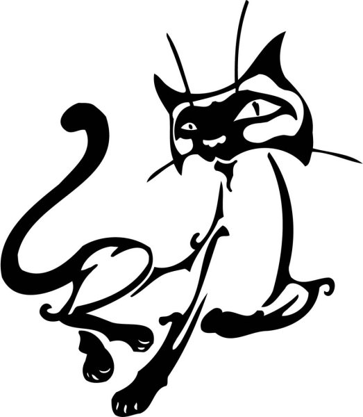 Черно-белая вышивка крестом