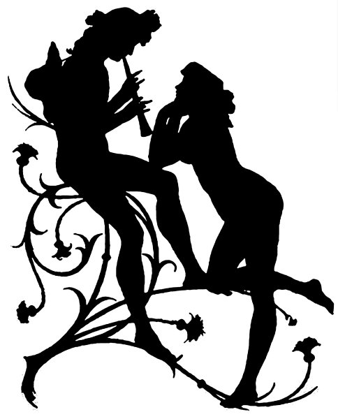 Монохромные рисунки