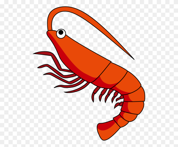 Креветки мультяшные