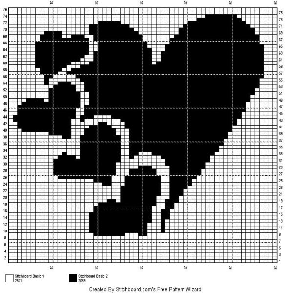 Теневое вязание спицами схемы