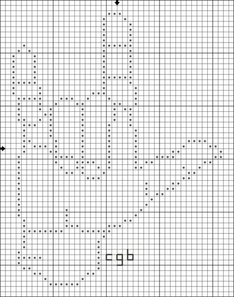 Теневые рисунки для вязания спицами со схемами