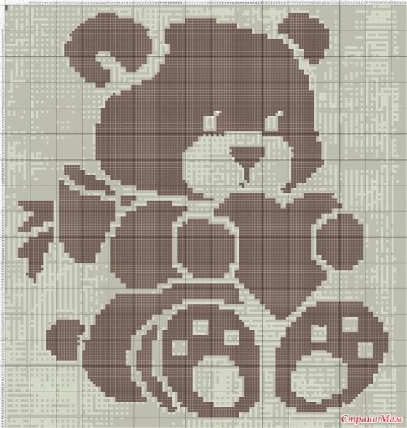 Жаккард для детского пледа