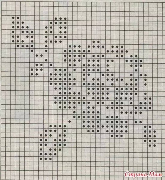 Теневые узоры цветы