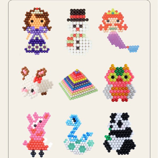 Аква Бидс фигурки объемные