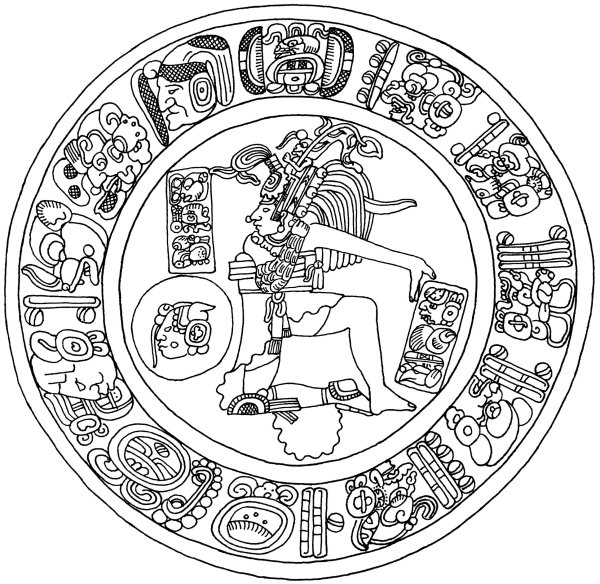 Мандала Майя инки Ацтеки