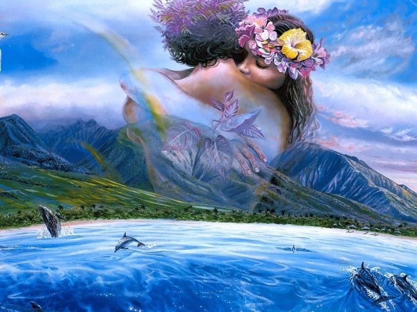 Картины японской художницы Михо Хирано