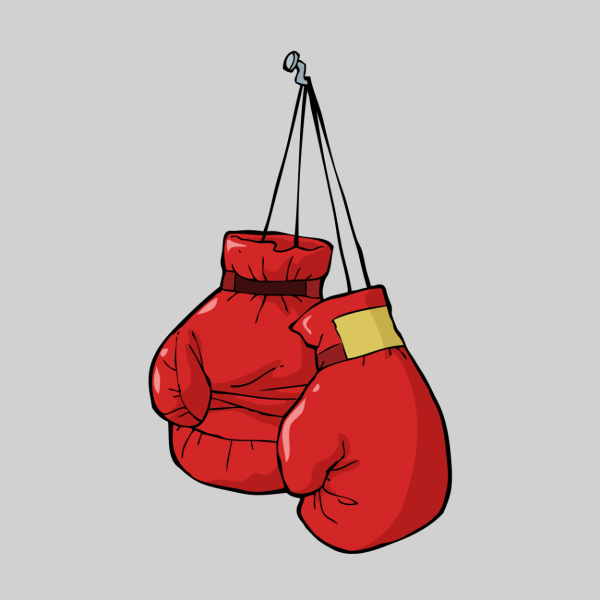 Боксерские перчатки мультяшные