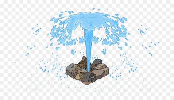 Фонтан мультяшный