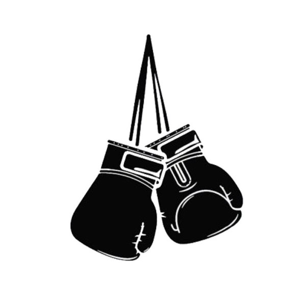 Наклейки на авто боксерские перчатки