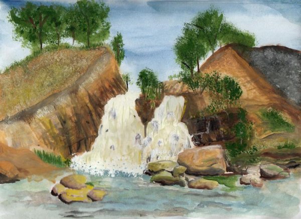 Нарисовать Родник