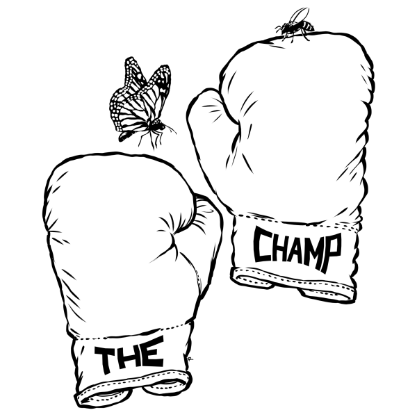 БОКСНЫЕ перчатки вектор