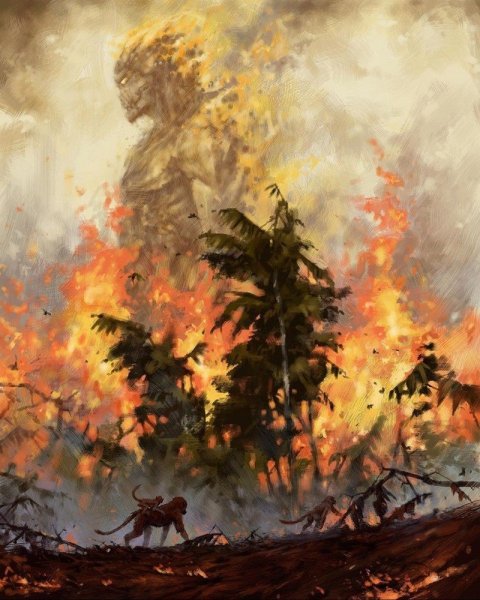 Противопожарная тематика в лесу