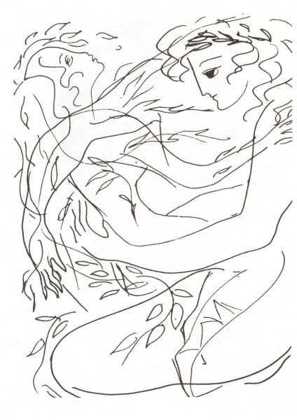 Графика Нади Рушевой