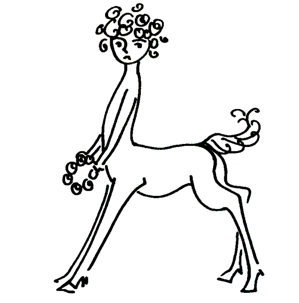 Надя Рушева кентавренок