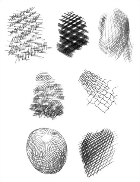 Штриховка карандашом