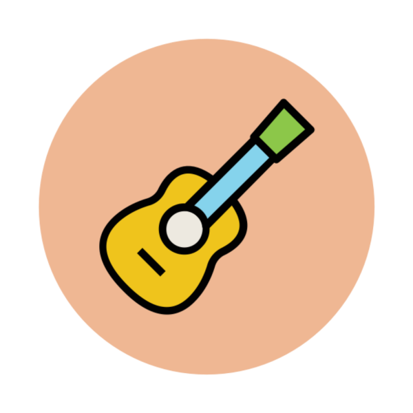 Укулеле раскраска