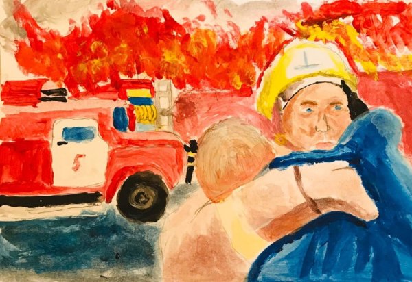 Конкурс рисунков по профессиям