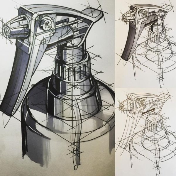 Скетчи промышленных дизайнеров