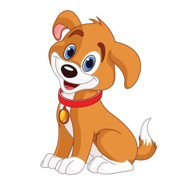 Собака мультяшная