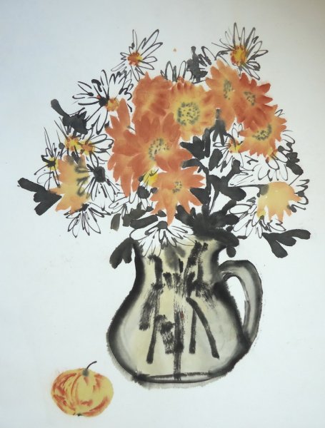 Цветочек плачет