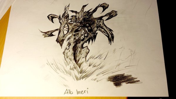 Shadow Fiend скетч