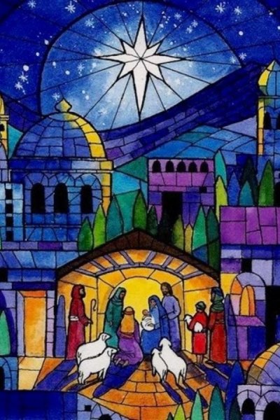 Зимний витраж