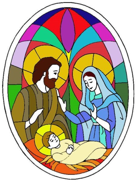 Вертеп Рождественский мозайка