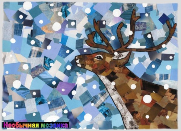 Елка в стиле кубизм