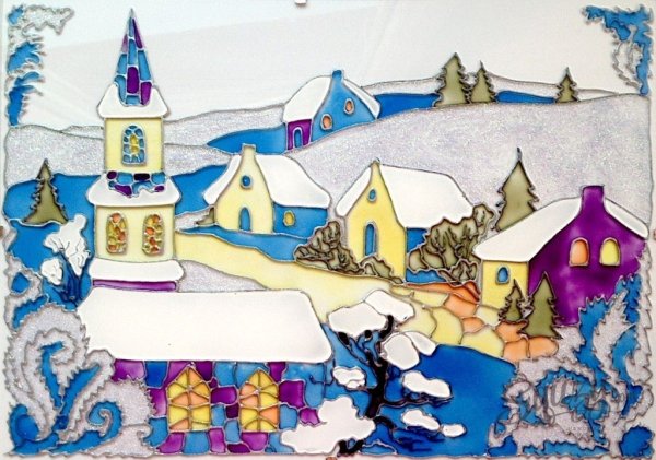 Витражные окна для детей