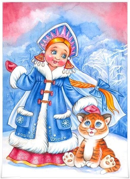 Снегурка для детей