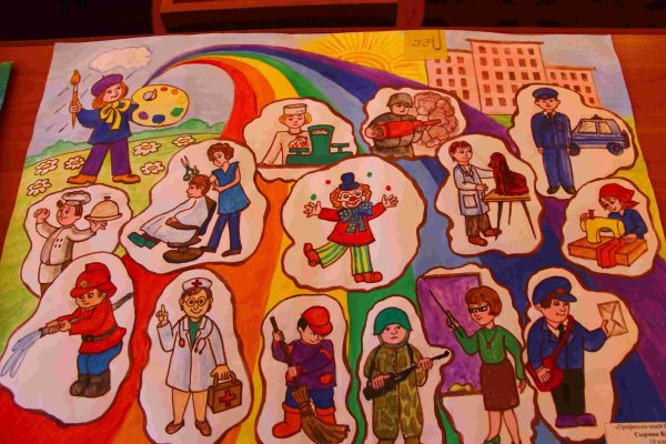 Конкурс рисунков профессии