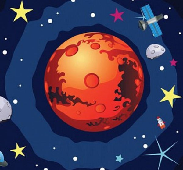 Детям о космосе планеты Марс