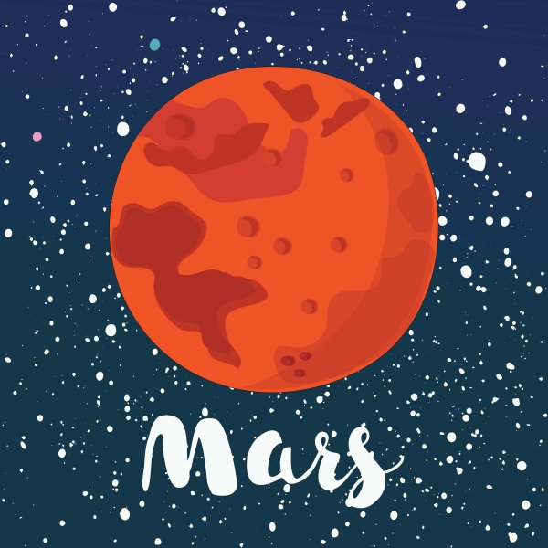 Мультяшная Планета Меркурий